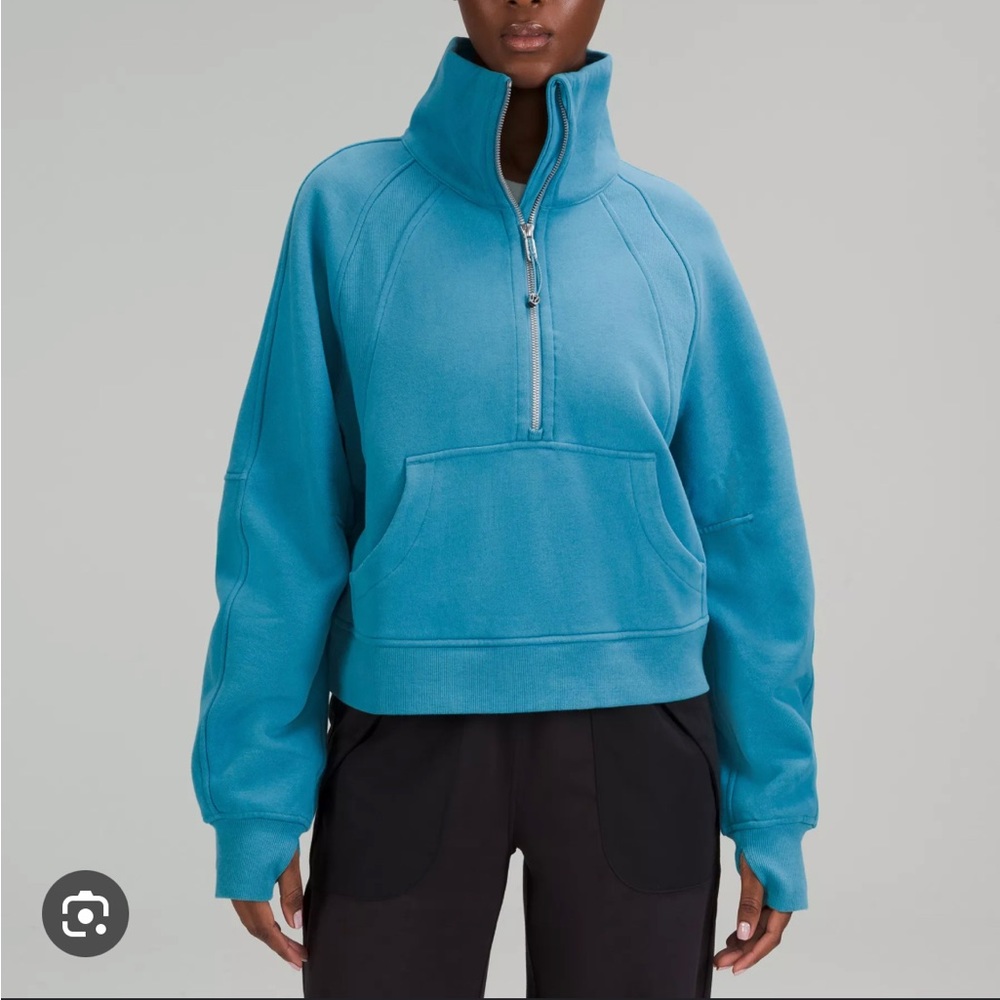 Lululemon Scuba Oversized Funnel Neck 1/2 Zip XS/S